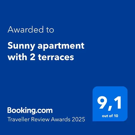 Апартаменти Sunny With 2 Terraces